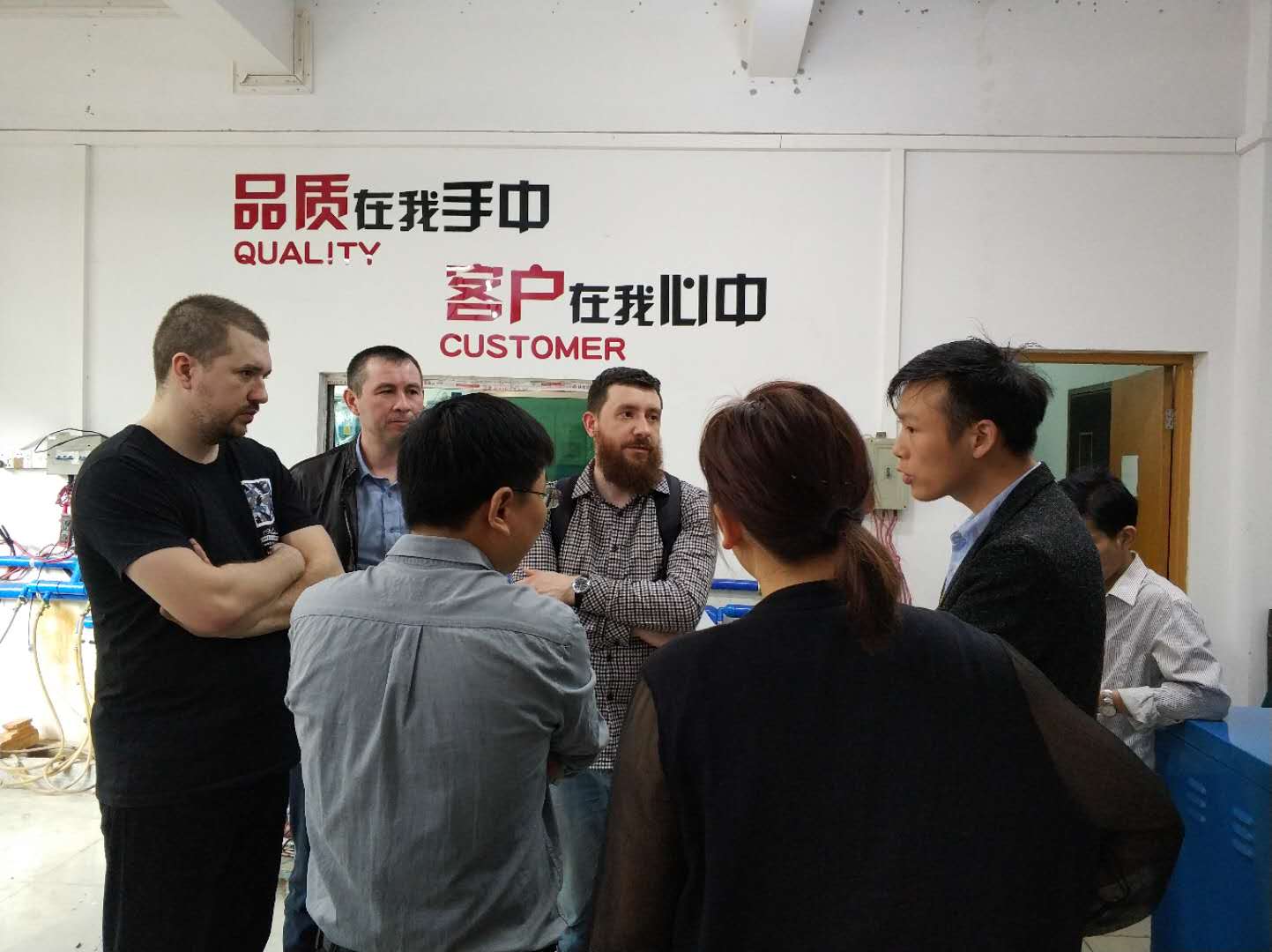 2018.3.27俄羅斯客戶到我司考察
